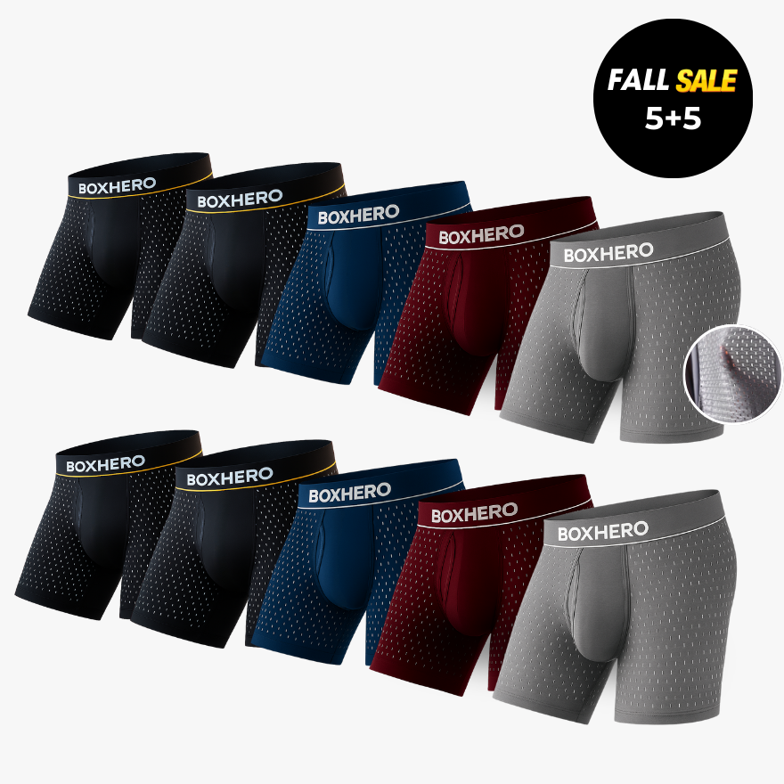 BOXHERO 2.0 BAMBOO FIBRE BOXER SHORTS - ALL-DAY COMFORT REINVENTED