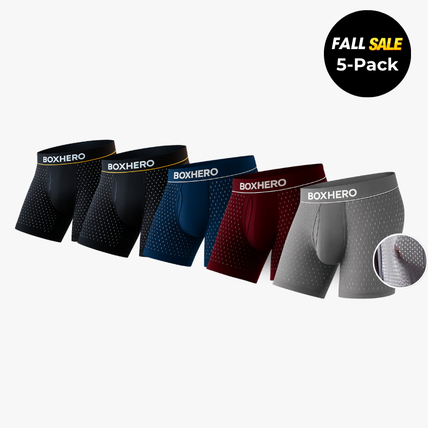 BOXHERO 2.0 BAMBOO FIBRE BOXER SHORTS - ALL-DAY COMFORT REINVENTED