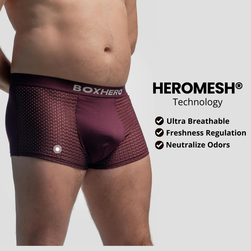 3-Pack Black 1.0  - PREMIUM BAMBOO FIBRE BOXER SHORTS